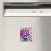 MUSISCHE PINK GESLOTEN MAGNEET (Insitu (Vaatwasser))