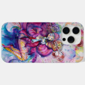 MUSISCHE PINK GESLOTEN MET OWL Case-Mate iPhone CASE (Achterkant (horizontaal))