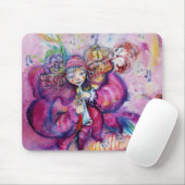 MUSISCHE PINK GESLOTEN MUISMAT (Met muis)