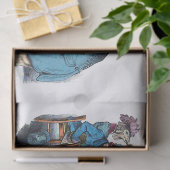 MUSISCHE TAAL DIER BOERDERIJ ORCHESTRA Birthday Tissuepapier (Geschenk)