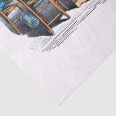 MUSISCHE TAAL DIER BOERDERIJ ORCHESTRA Birthday Tissuepapier (Detail)