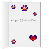 MUSISCHE VADERDAG CAT EN OWL Roze Paars Wit (Binnen (Rechts))