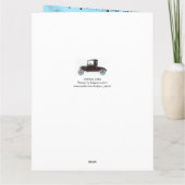 MUSISCHE VADERDAG VOOR VINTAGE CARS KAART (Achterkant)