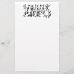 MUSISCHE XMAS BRIEFPAPIER