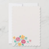 Musje Bloem Uitnodiging (Achterkant)