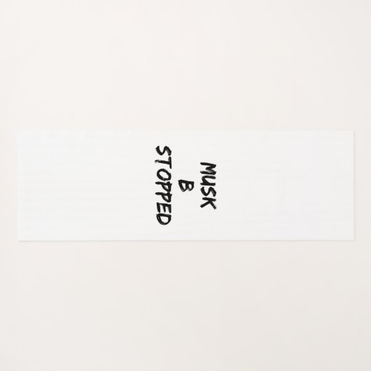 MUSK B STOPTE YOGAMAT (Achterkant (horizontaal))