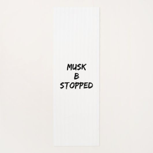 MUSK B STOPTE YOGAMAT (Achterkant)