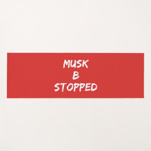 MUSK B STOPTE YOGAMAT (Voorkant (horizontaal))