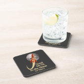 Musk Beverage Coaster Bier Onderzetter (Rechterzijde)