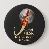 Musk-Button Ronde Button 4,0 Cm (Voorkant)