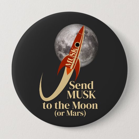 Musk-Button Ronde Button 4,0 Cm (Voorkant)