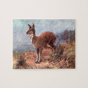 Musk Deer by CE Swan,  wilde dieren Legpuzzel