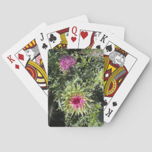 Musk distel klassieke speelkaarten