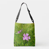 Musk-mallow op Canvas tas (Achterkant)