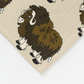 Musk Ox Blanket Fleece Deken (Hoek)