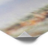 Musk Ox met Calf Poster (Hoek)