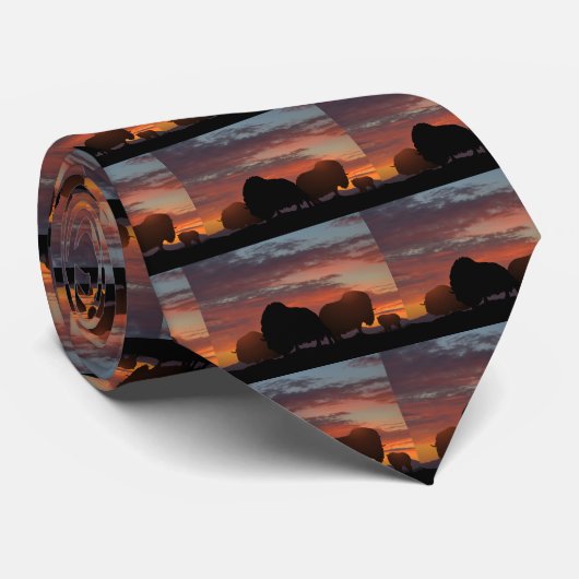 Musk Ox Stropdas (Opgerold)