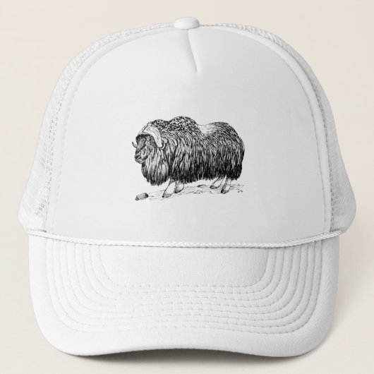 Musk Ox Trucker Pet (Voorkant)