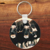 Musk Oxen Sleutelhanger (Voorkant)