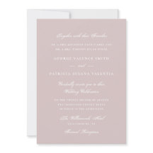 Musk Pink Formele kalligrafie Elegant Wedding