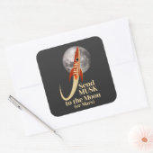 Musk-Sticker Vierkante Sticker (Envelop)
