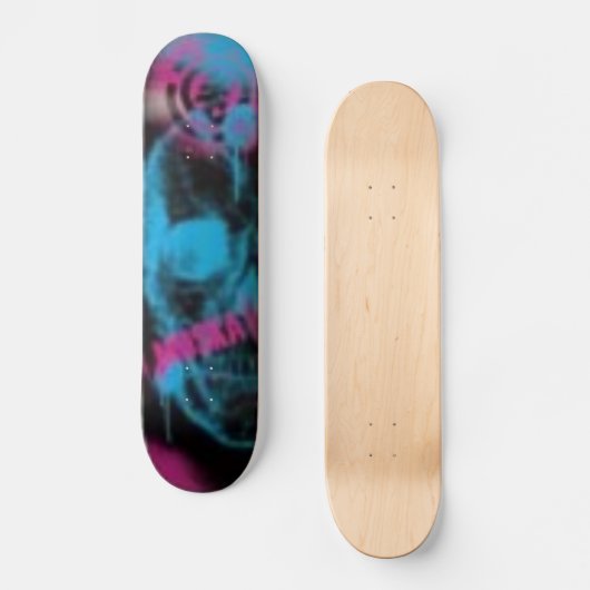 Muska-Skull Skateboard (Voorkant)