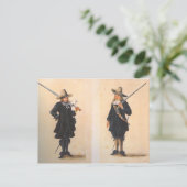 Muskeeters Briefkaart (Staand voorkant)