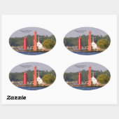 Muskegon Entrance Lights sticker (Vel)