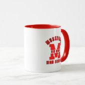 Muskegon High School Michigan Coffee Mug Mok (Voorkant rechts)