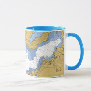 Muskegon, MI Nautical Harbor Chart Mok