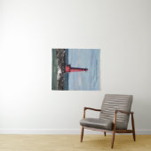 Muskegon South Breakwater Light tapestry Wandkleed (In Situ (horizontaal))