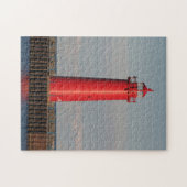 Muskegon South Pierhead Light Legpuzzel (Horizontaal)