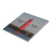 Muskegon South Pierhead Light tile Tegeltje (Zijkant)