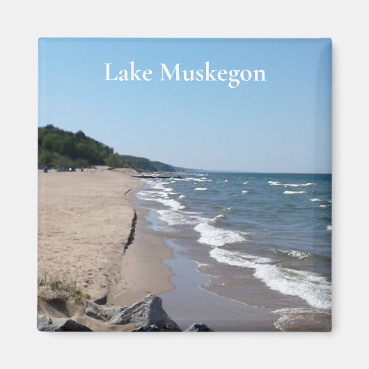 Muskegonmeer Magneet (Voorkant)