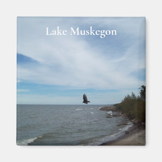 Muskegonmeer Magneet (Voorkant)