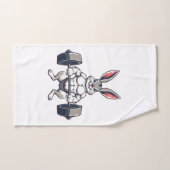 Muskelhase Gym Pumpernickel Handdoek (Handdoek)