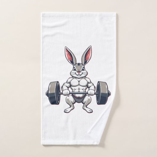 Muskelhase Gym Pumpernickel Handdoek (Handdoek)