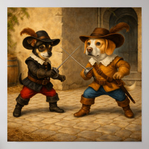 "Musketeer Bro's" Poster