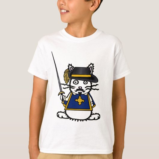 Musketeer Bunny T-shirt (Voorkant)