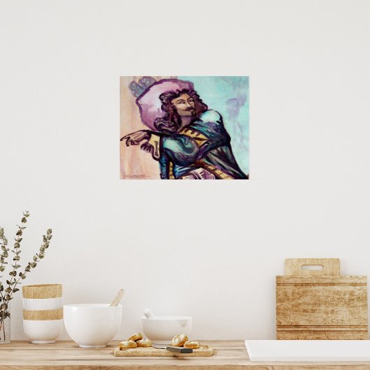 Musketeer Poster (Keuken)