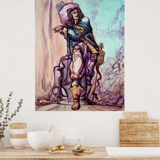 Musketeer Poster (Keuken)