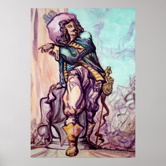 Musketeer Small Poster (Voorkant)