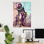 Musketeer Small Poster (Thuiskantoor)