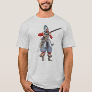 Musketeer uit de 17e eeuw t-shirt