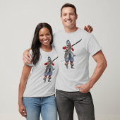 Musketeer uit de 17e eeuw t-shirt (Unisex)