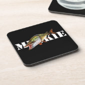 Muskie Bier Onderzetter (Linkerzijde)