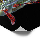 Muskie Hunter Musky Fisherman Lure Fly Fishing Nov Poster (Hoek)