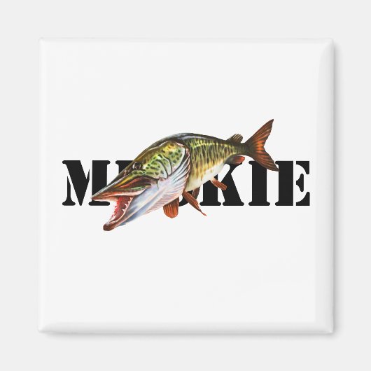 Muskie Magneet (Voorkant)