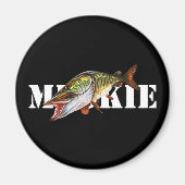 Muskie Magneet (Voorkant)