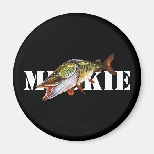 Muskie Magneet (Voorkant)